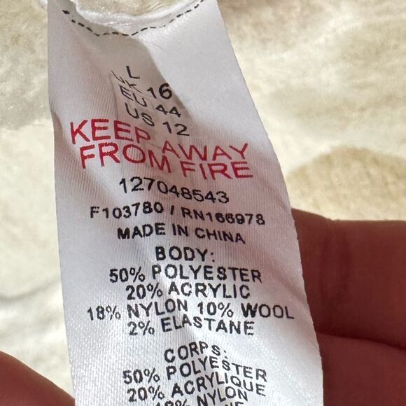 Topshop Knit Fluffy Relaxed Ultimate Sweater Women’s 12 - Picture 5 of 5